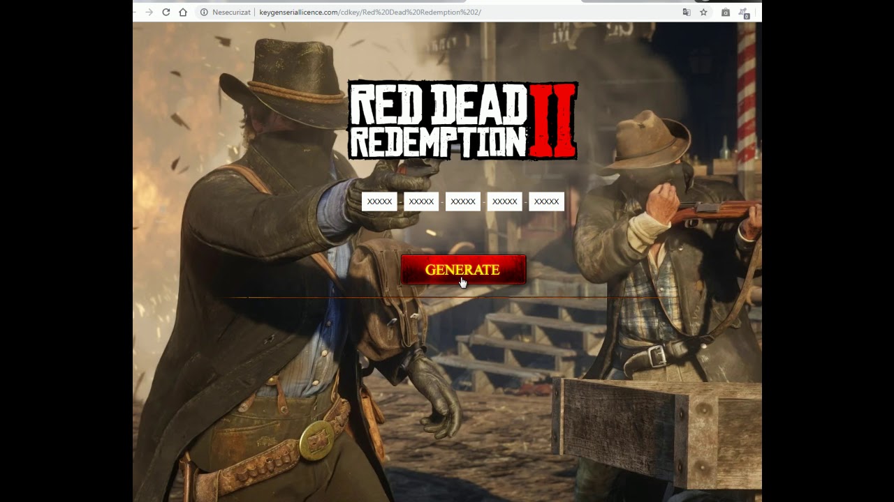 Red Dead Redemption Serial Key Pc
